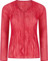 Fuchsia Polyester Shirt 1