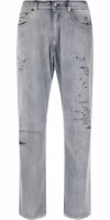 Blue Cotton Relaxed Fit Jeans 1