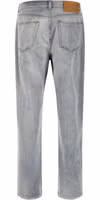 Blue Cotton Relaxed Fit Jeans 2