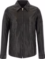 Black Lamb Leather Leather Jacket 1