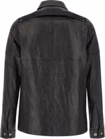 Black Lamb Leather Leather Jacket 2