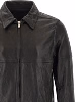 Black Lamb Leather Leather Jacket 3