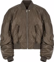 Gray Nylon Bomber 1