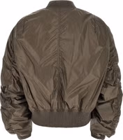 Gray Nylon Bomber 2