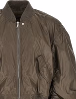 Gray Nylon Bomber 3