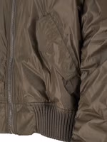 Gray Nylon Bomber 4