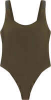 Bicolor Polyamide One-Piece Swimsuit 1