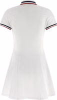 White Cotton Short Dress 3