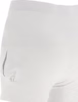 White Cotton Short Dress 5