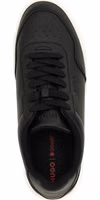 Black Polyester Low Top Sneakers 4