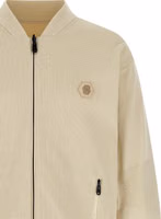 Beige Polyamide Bomber 4