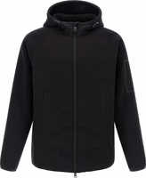 Black Polyester Shell Jacket 1