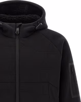 Black Polyester Shell Jacket 3