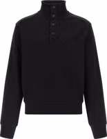 Black Cotton Cardigan 1