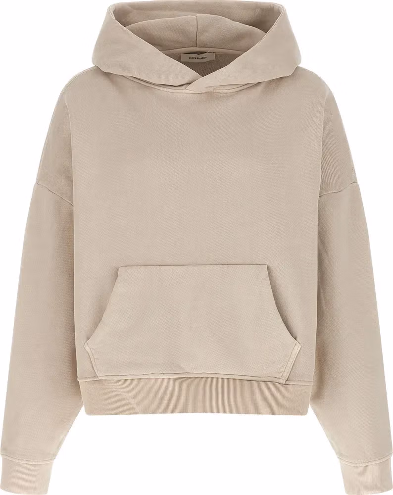 Beige Cotton Sweatshirt