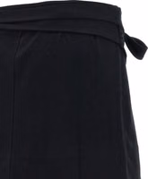 Black Cotton Long Skirt 4