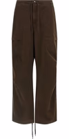 Brown Cotton Cargo Pants 1