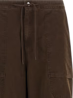 Brown Cotton Cargo Pants 3