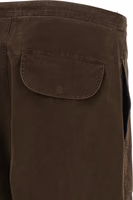 Brown Cotton Cargo Pants 4
