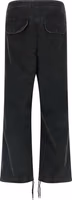 Black Cotton Cargo Pants 2