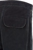 Black Cotton Cargo Pants 4