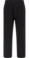 Black Cotton Joggers (Workout Pants) 1