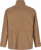Beige Wool Full-Length Jacket 2