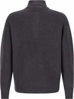Gray Wool Cardigan 2