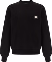 Black Cotton Sweatshirt 1