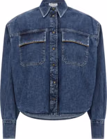 Blue Cotton Blouse 1