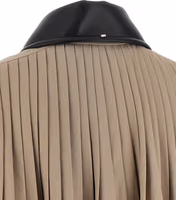 Beige Polyester Coat 5