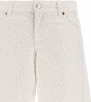 White Cotton Jeans Denim 3