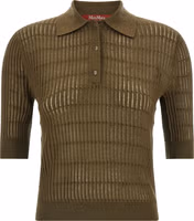 Bicolor Silk Polo Shirt 1