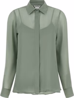 Bicolor Silk Blouse 1