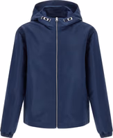 Blue Polyester Shell Jacket 1