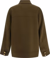 Bicolor Virgin Wool Coat 3