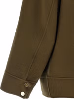 Bicolor Virgin Wool Coat 5