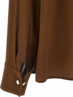 Brown Silk Blouse 4