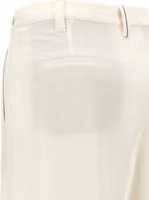 Beige Viscose Casual Pants 4