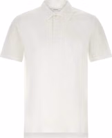 White Cotton Polo Shirt 1