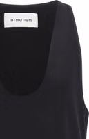 Black Silk Tank Tops 3