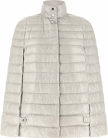 Gray Polyamide Full-Length Jacket 1