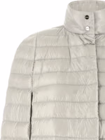 Gray Polyamide Full-Length Jacket 3