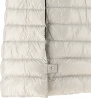 Gray Polyamide Full-Length Jacket 4