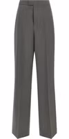 Gray Virgin Wool Dress Pants 1