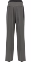 Gray Virgin Wool Dress Pants 2
