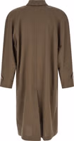 Beige Virgin Wool Coat 2