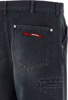 Black Cotton Jeans Denim 4