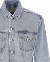 Blue Cotton Denim Jacket 3