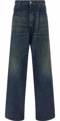 Blue Cotton Jeans Denim
